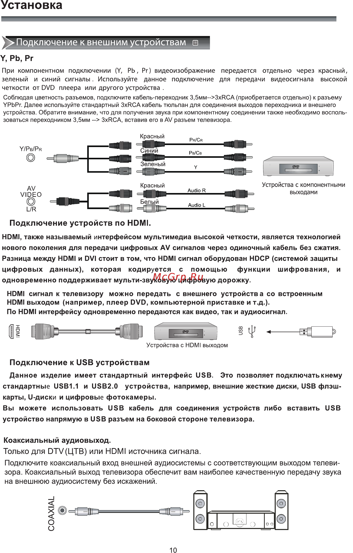 Рубин rb-24se7t2c [12/40] Установка