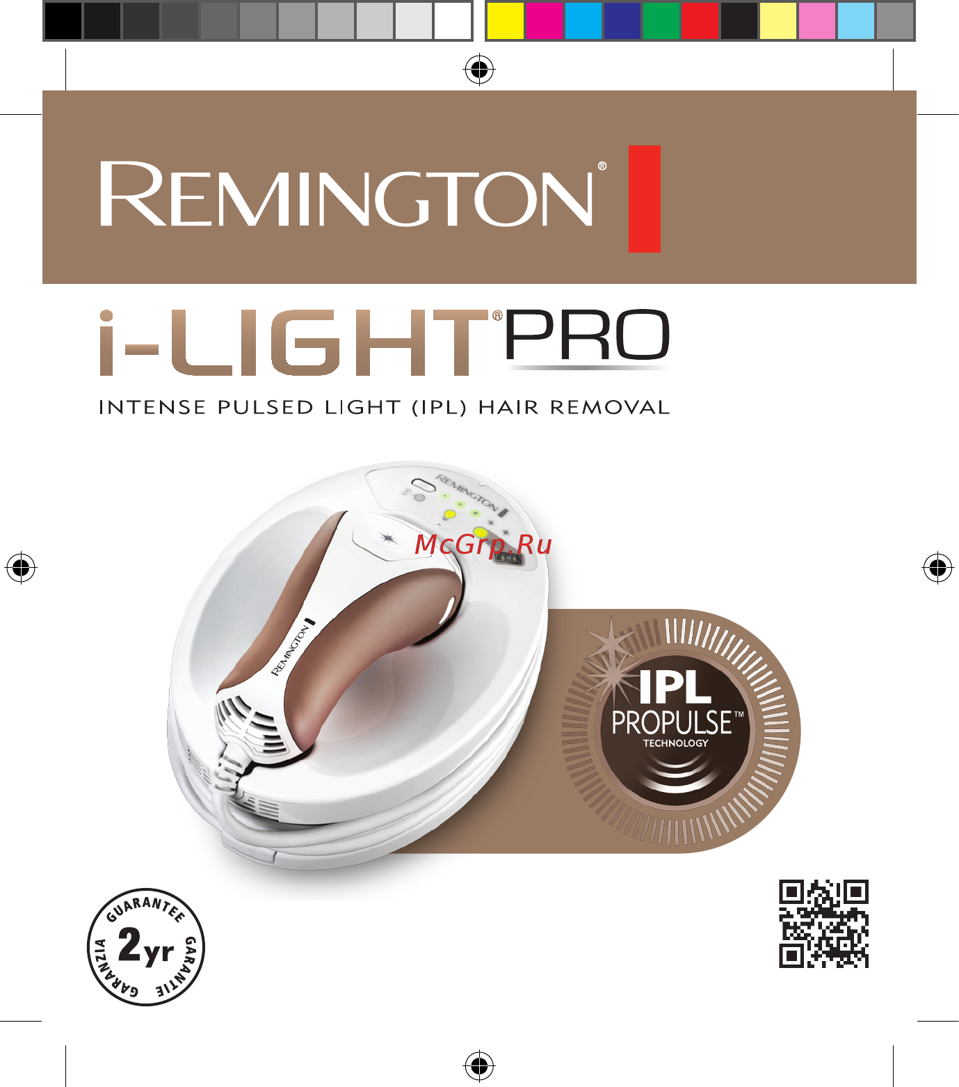 Remington IPL6000 i-Light Pro Инструкция по эксплуатации онлайн
