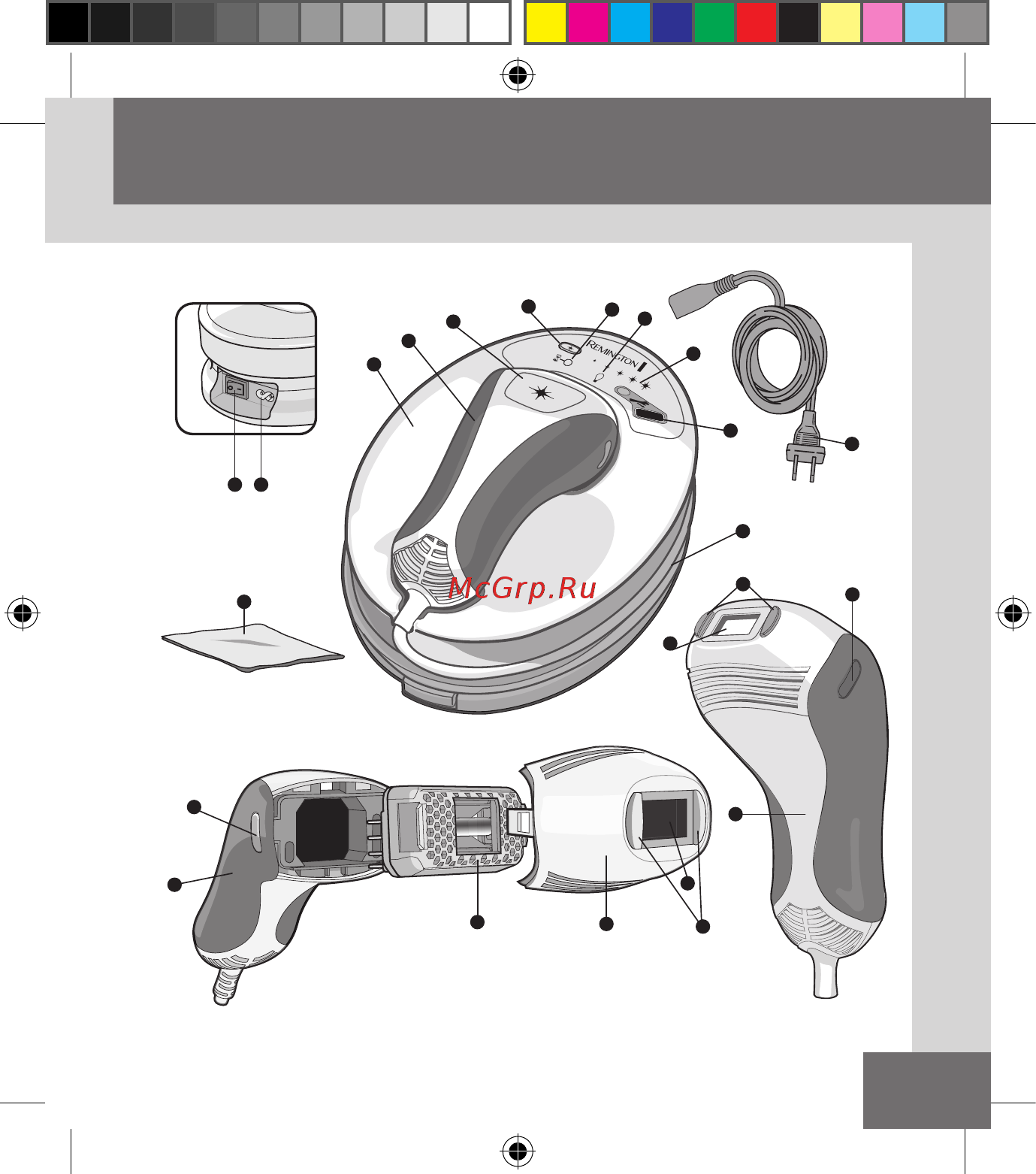 Remington IPL6000 [3/24] I light system diagram reference