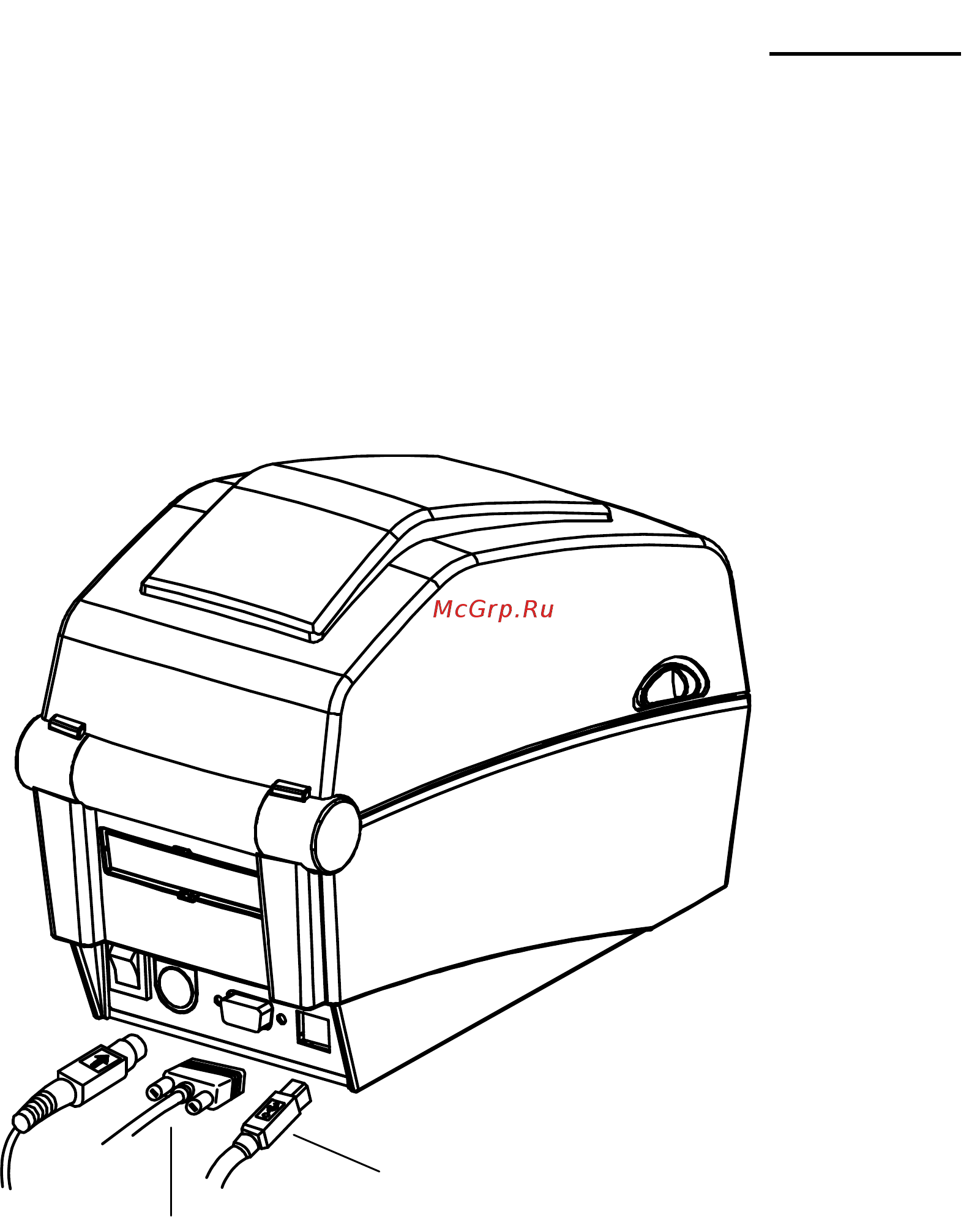 Bixolon SLP-D220 [11/28] 2 подключение по интерфейсному кабелю