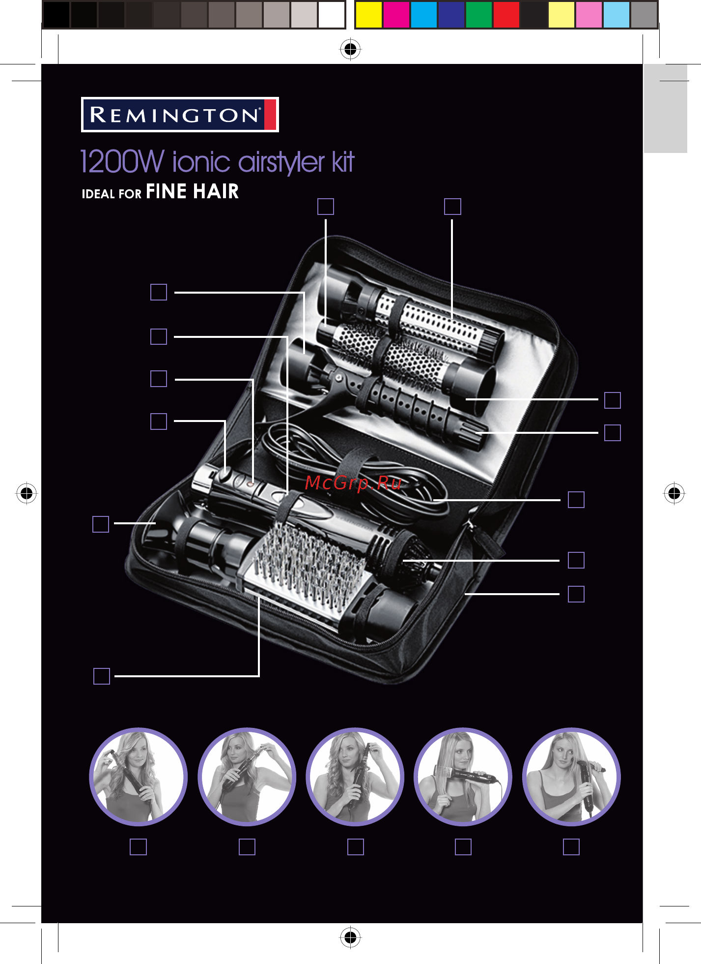 Remington AS1201 Инструкция по эксплуатации онлайн [2/8] 162761