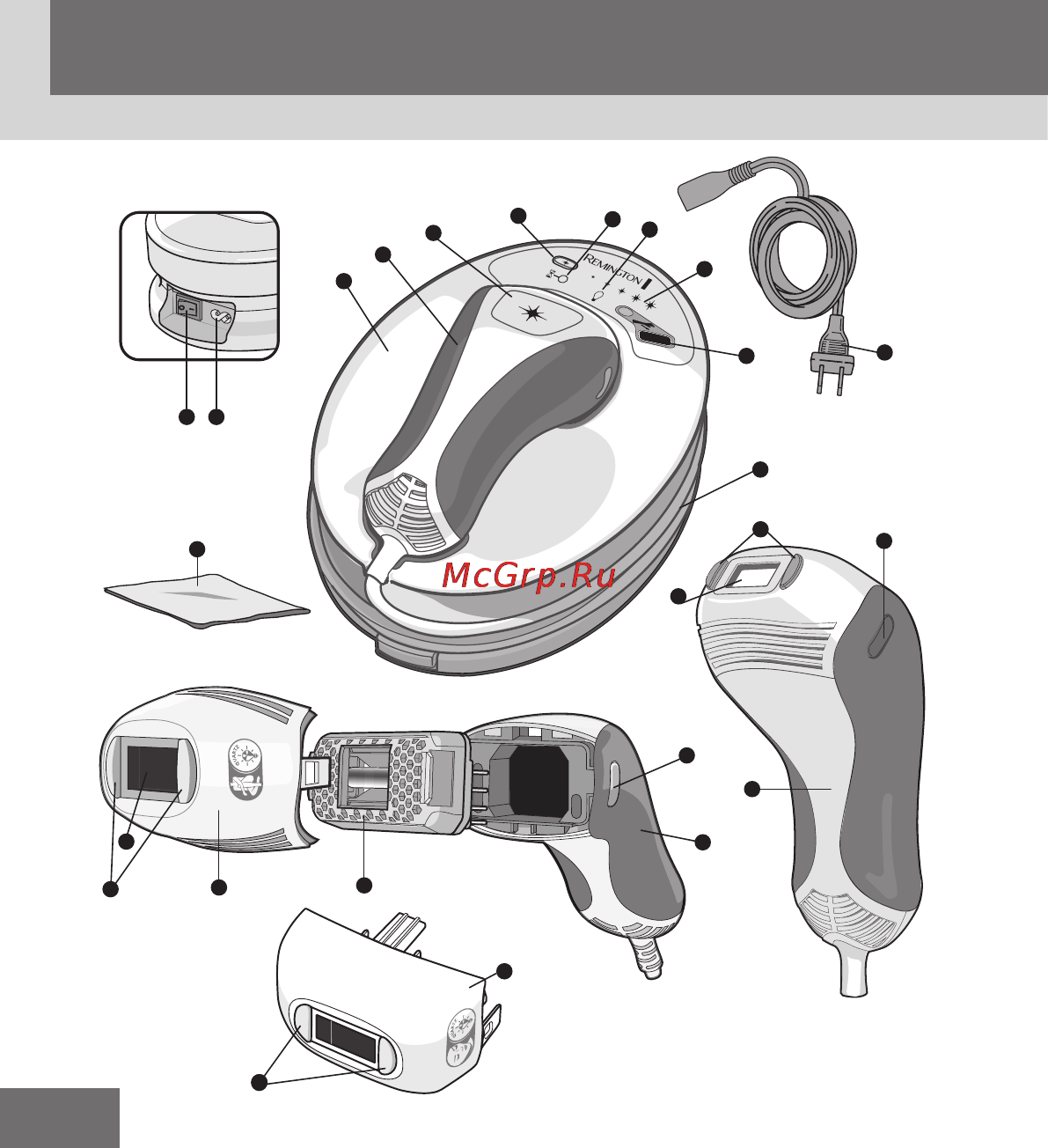 Remington ipl6500 [4/20] I light key features