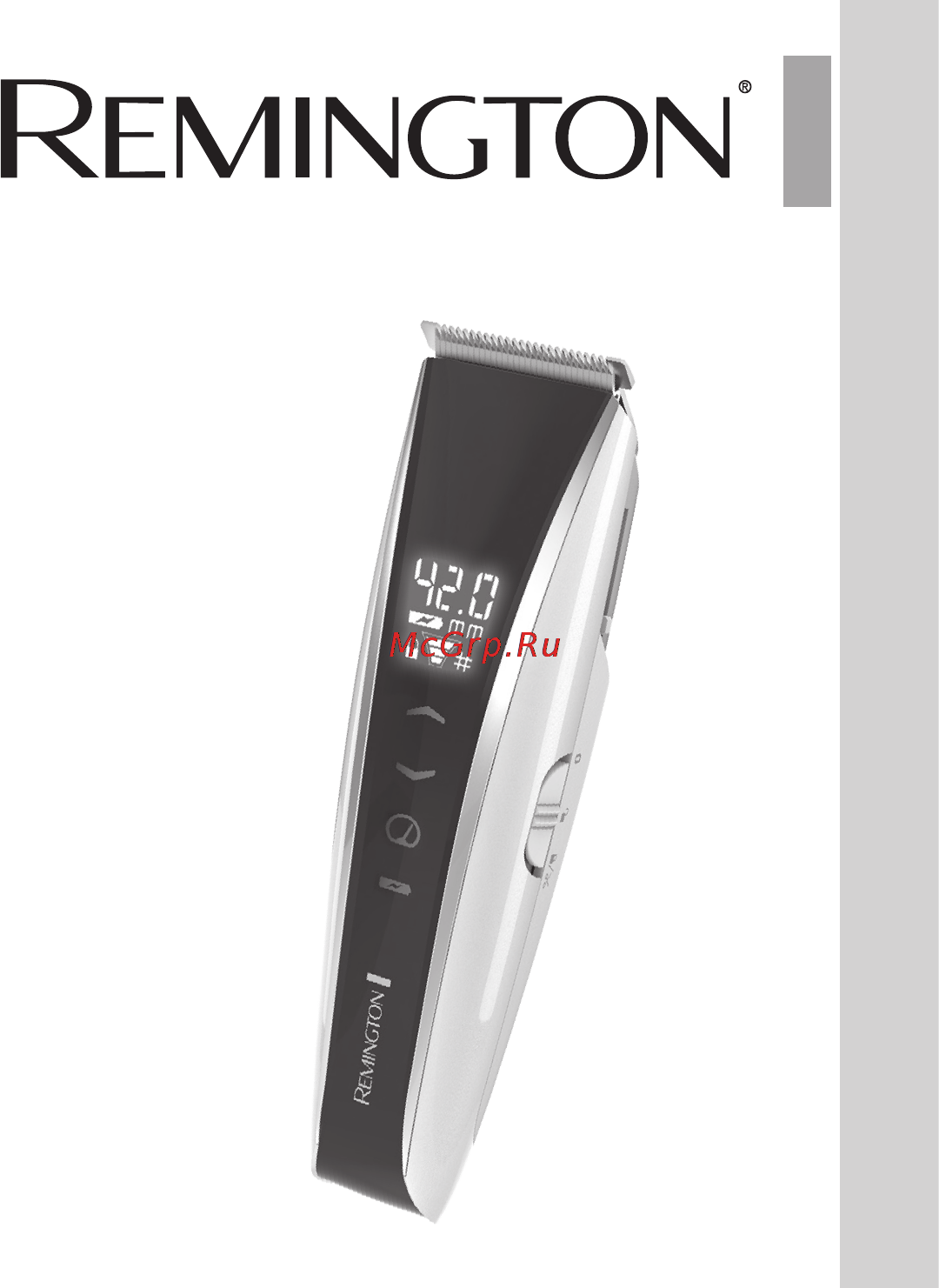 Remington hc5960 touch control Инструкция по эксплуатации онлайн