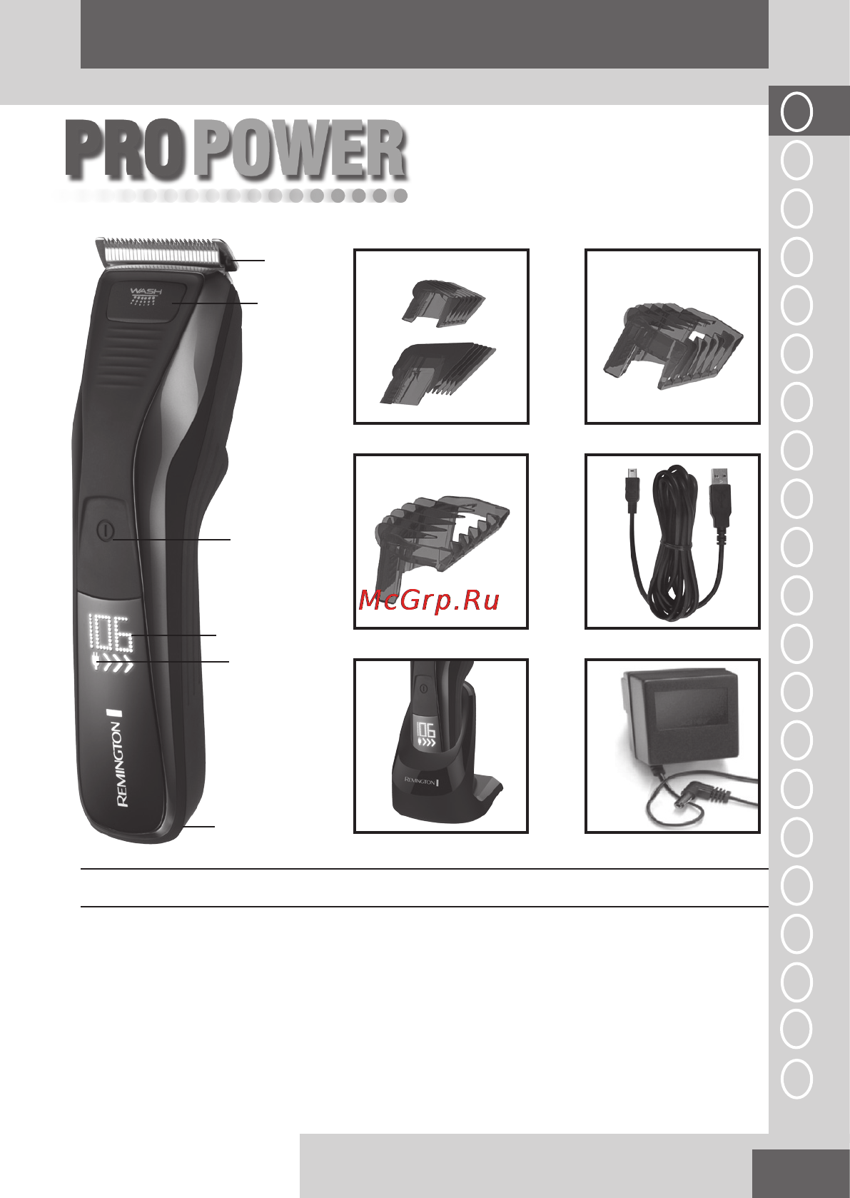 Remington hc5600 [3/168] English