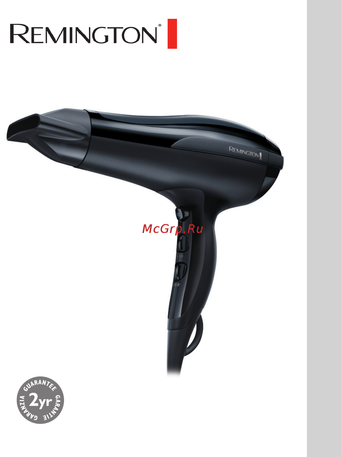 Remington d5210 Инструкция по эксплуатации онлайн