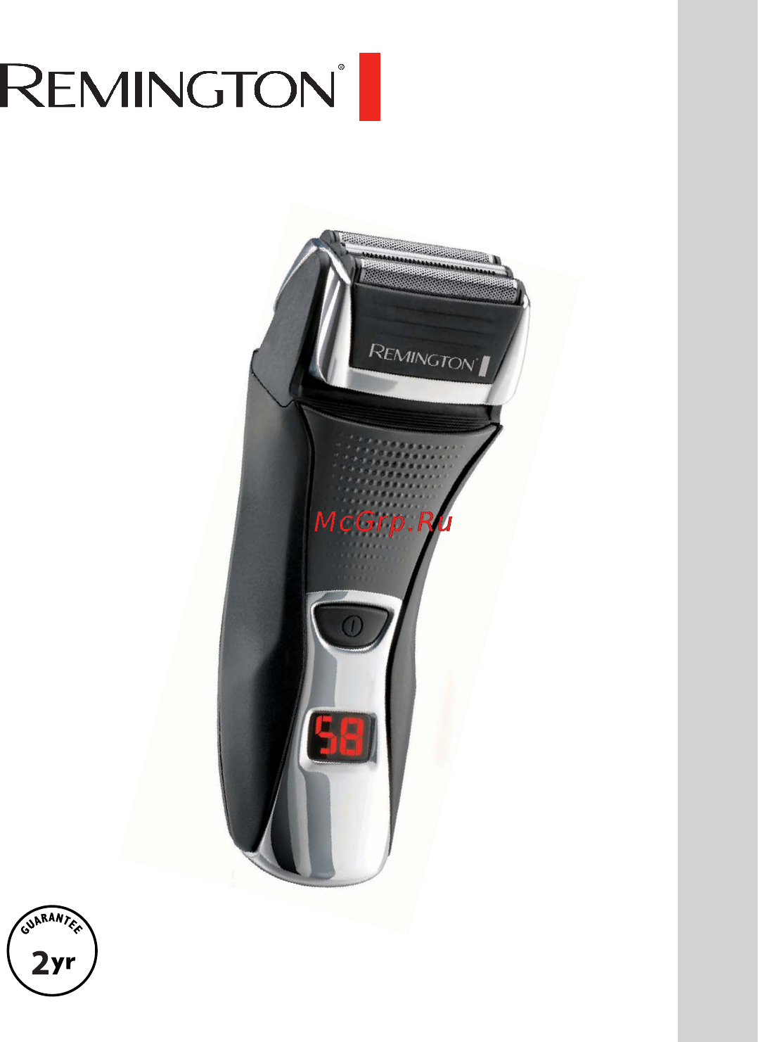 Remington f7800 titanium-x Инструкция по эксплуатации онлайн