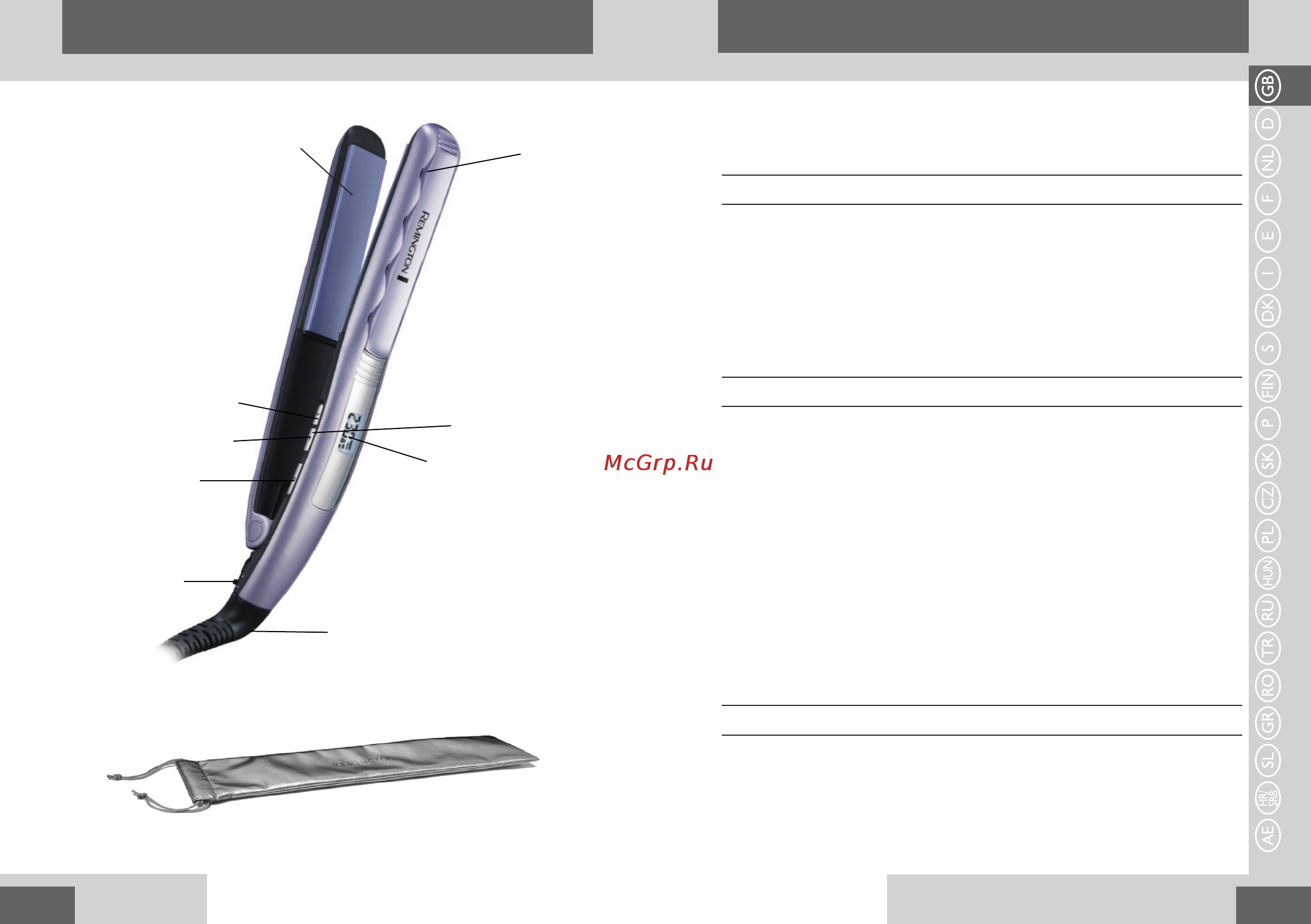 Remington wet2straight s7200 [2/48] C key features