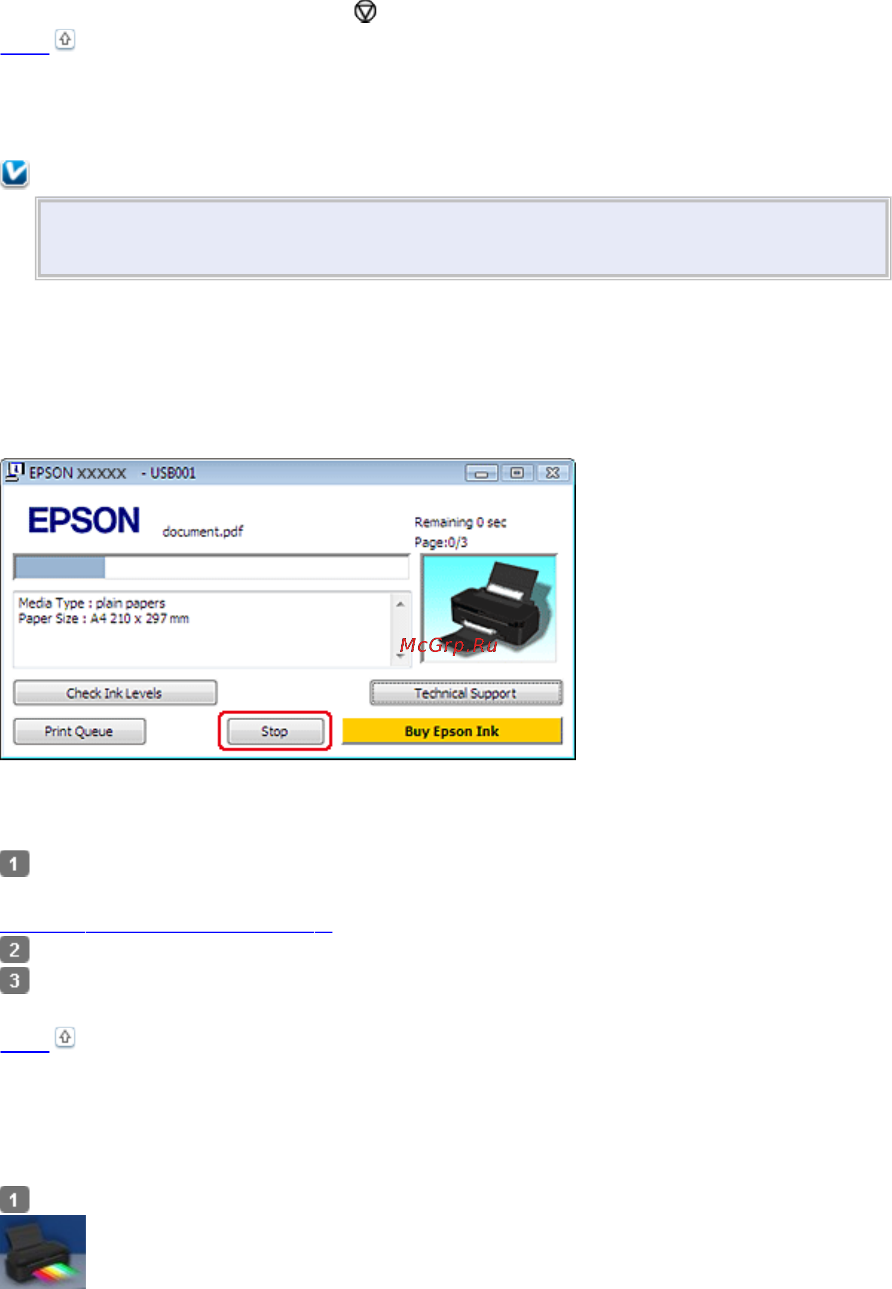Epson Stylus S22 [21/102] Кнопки на панели управления
