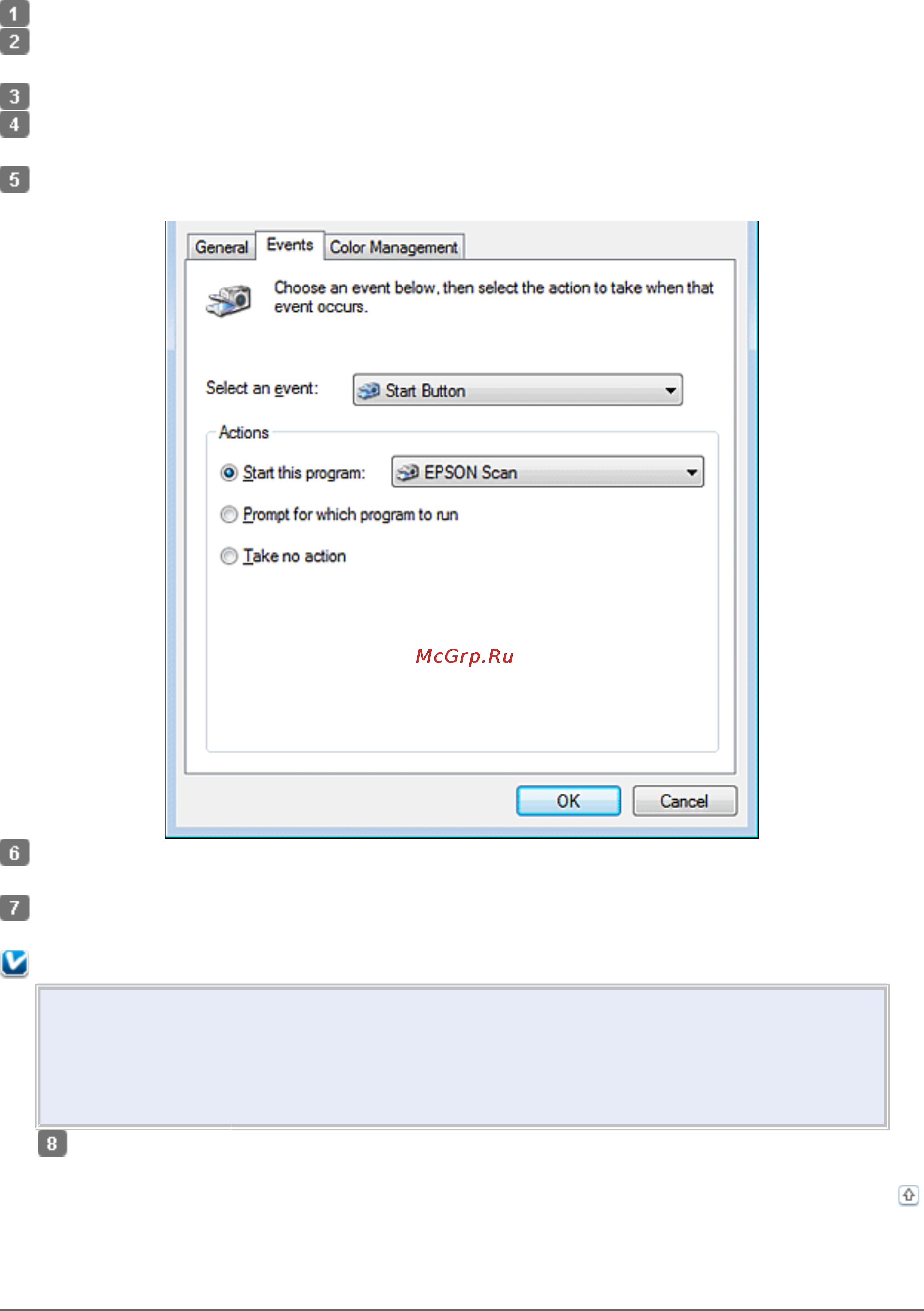 Epson Stylus TX219 [85/132] Назначение программы в windows xp