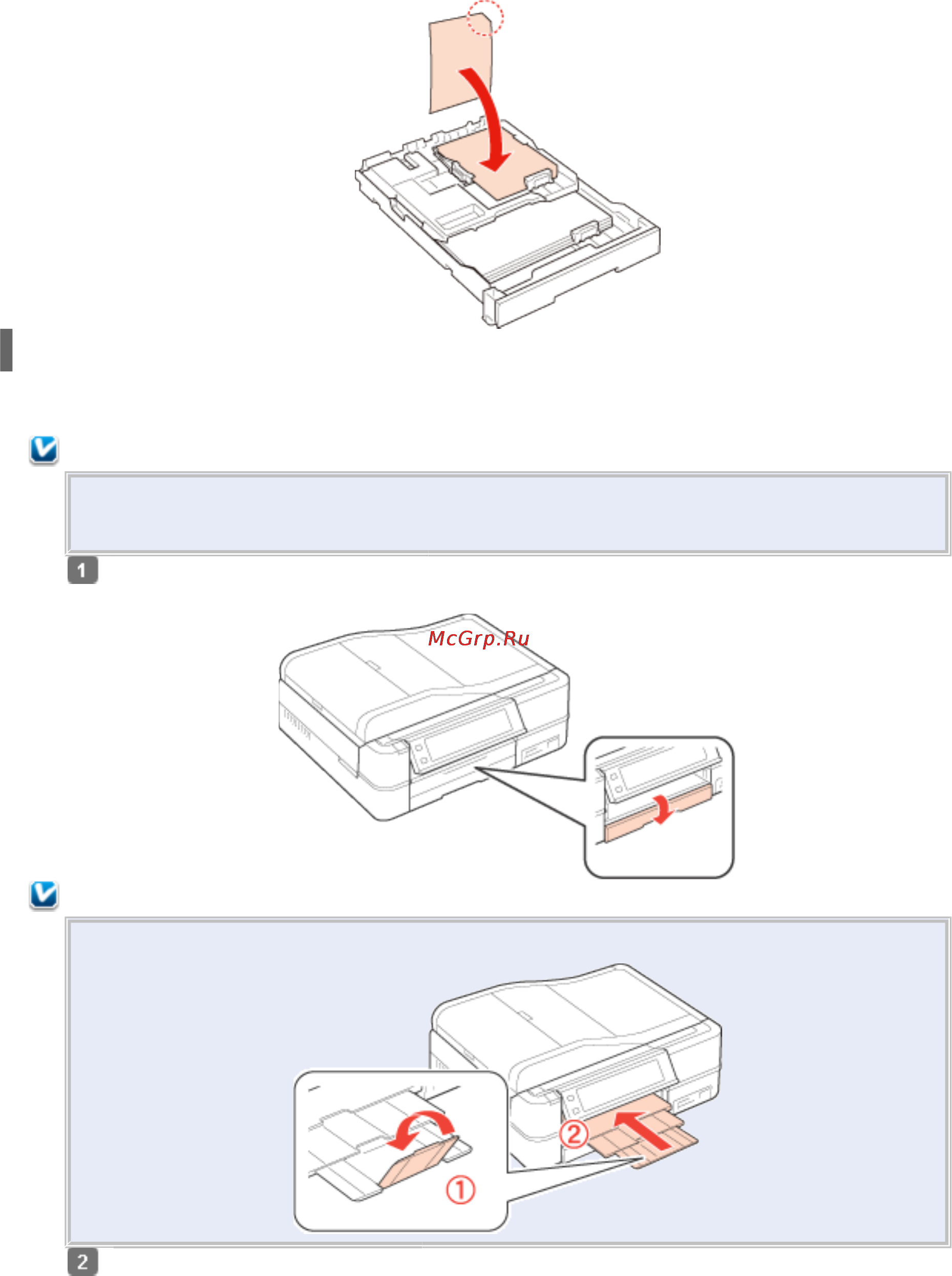 Epson Stylus Photo PX720WD [39/92] Загрузка конвертов