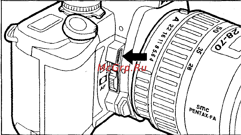 Pentax MZ-5N [168/177] 18 электронный репетитор диафрагмы