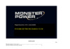 Monster Cable MPHTS1000DE Инструкция по эксплуатации