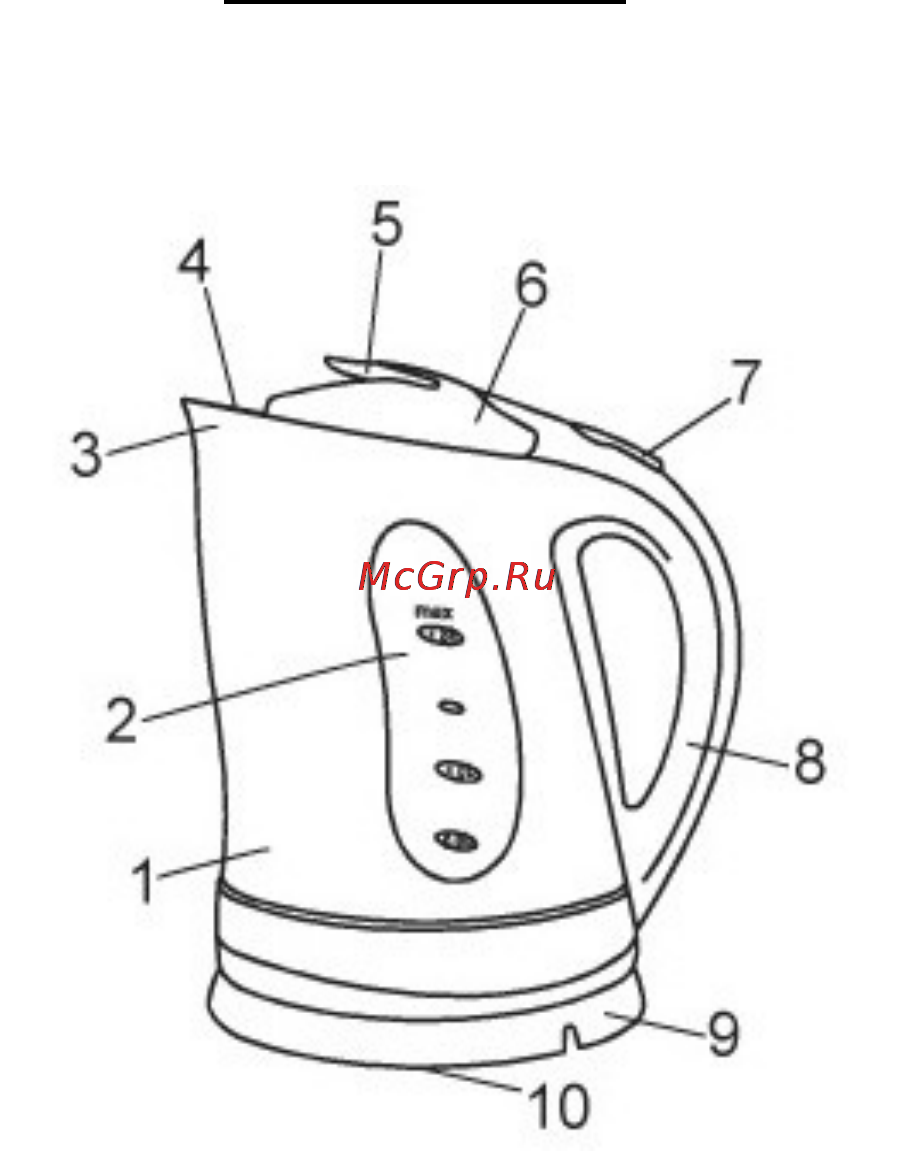 Polaris PWK 1822CL White [4/8] Iv ввод прибора в эксплуатацию