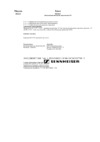 Sennheiser HD 215 II Инструкция по эксплуатации