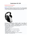 Sennheiser RS-130 Инструкция по эксплуатации