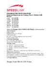 Speed-Link SL-6142-SWT Инструкция по эксплуатации
