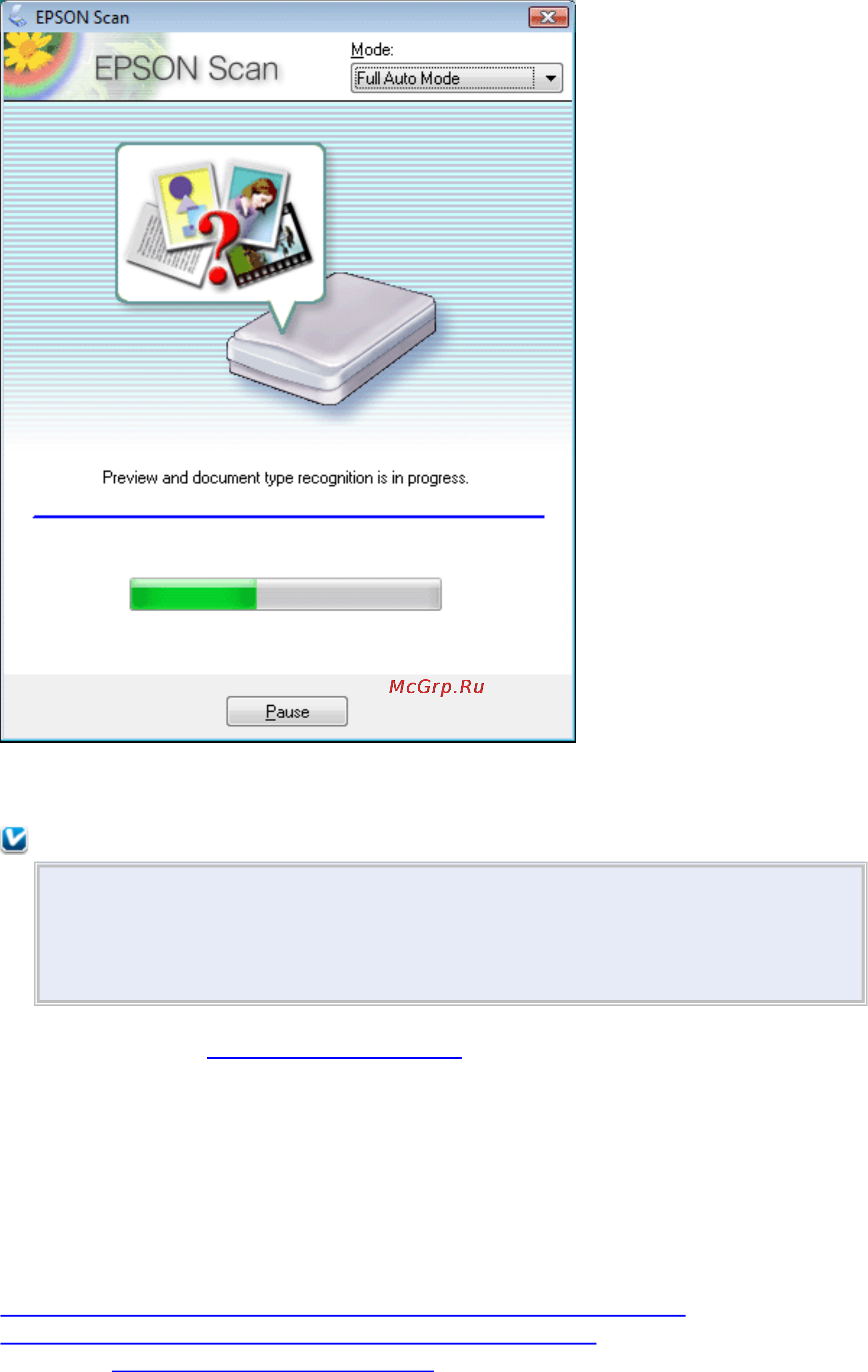 Epson Stylus SX130 [99/132] Сканирование в office mode офисный режим