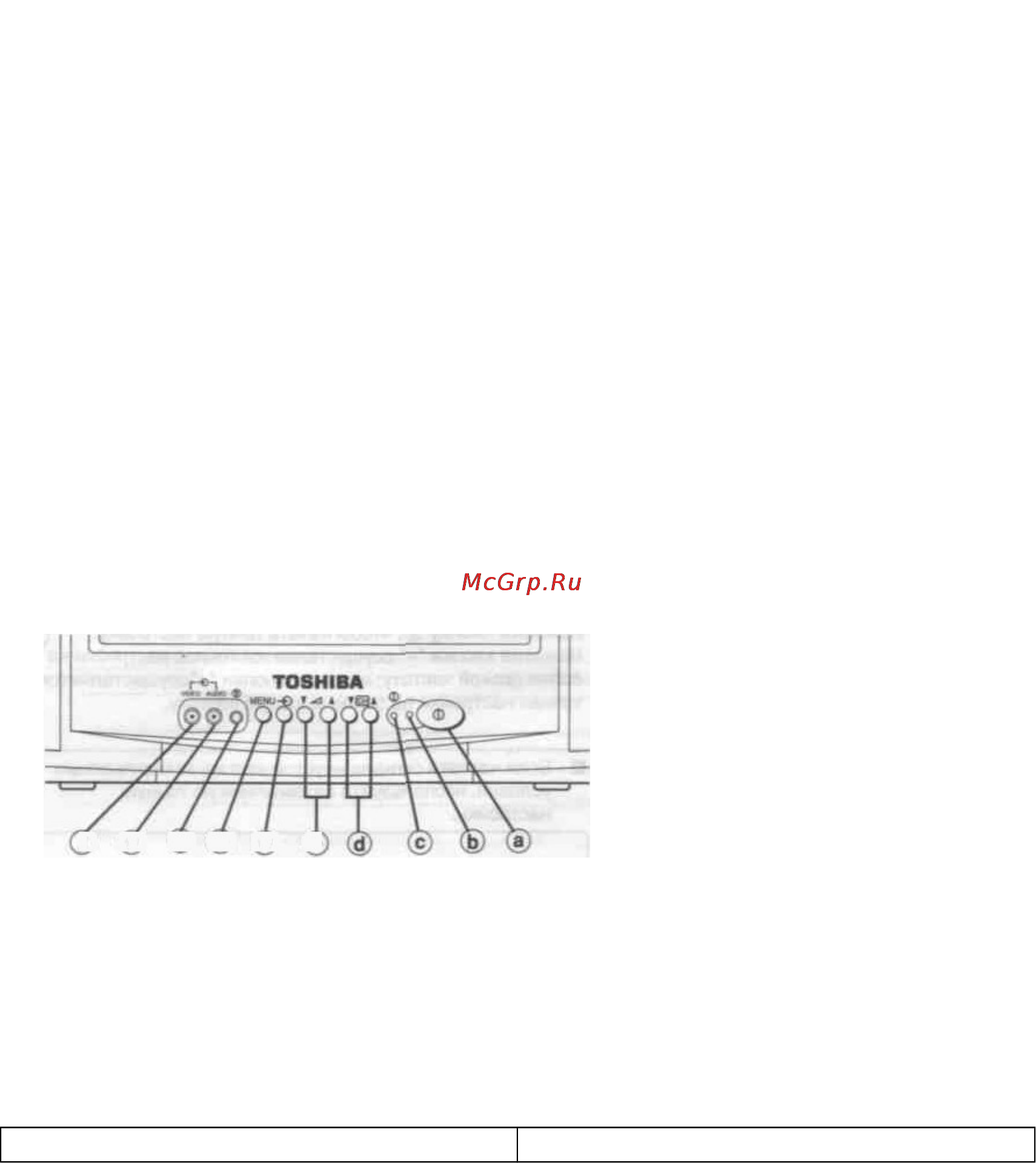 Toshiba 20A3M Инструкция по эксплуатации онлайн [2/7] 48867