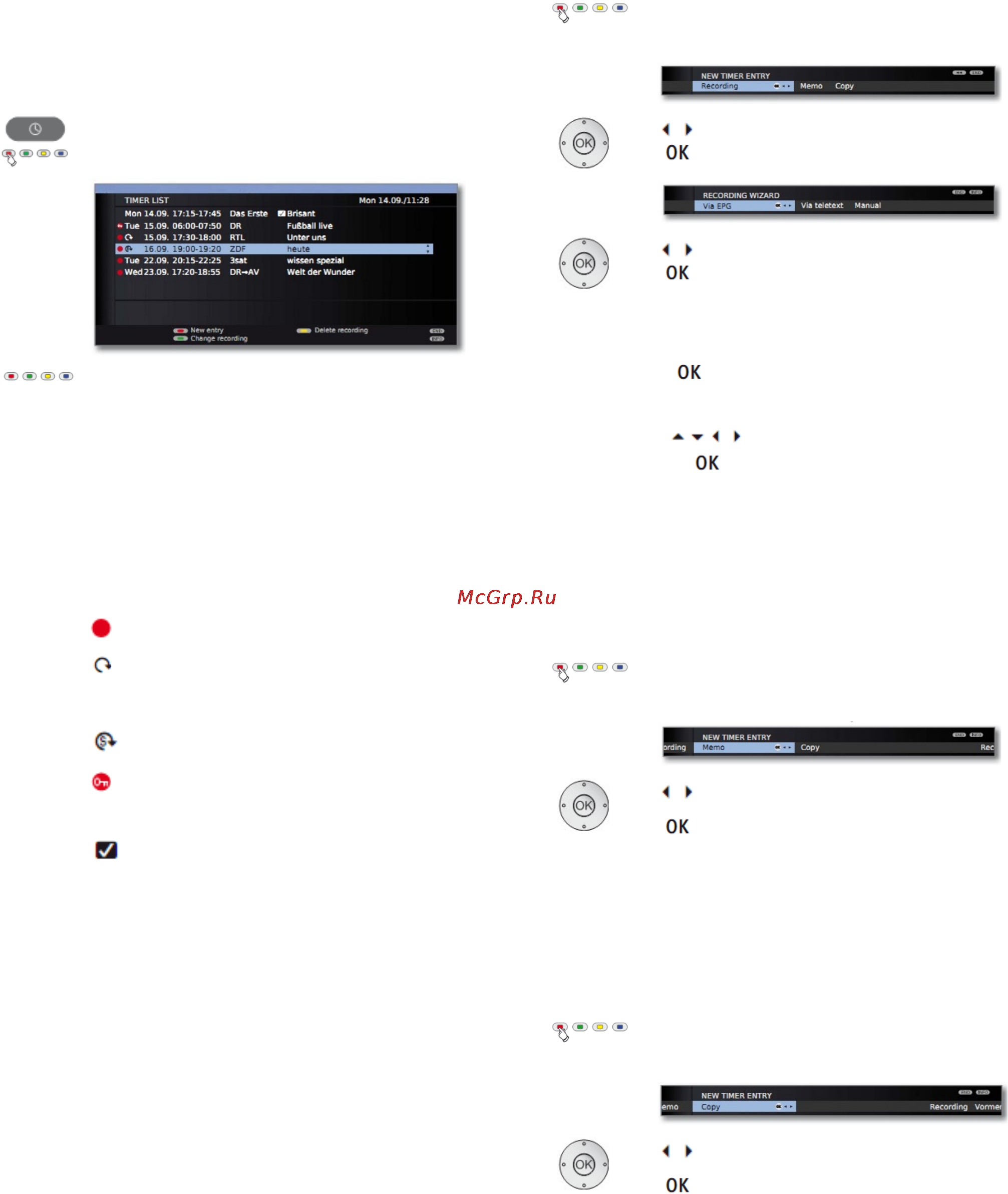 Loewe Xelos 50422T80 Silver [117/150] Новая запись копирование записей dr архив