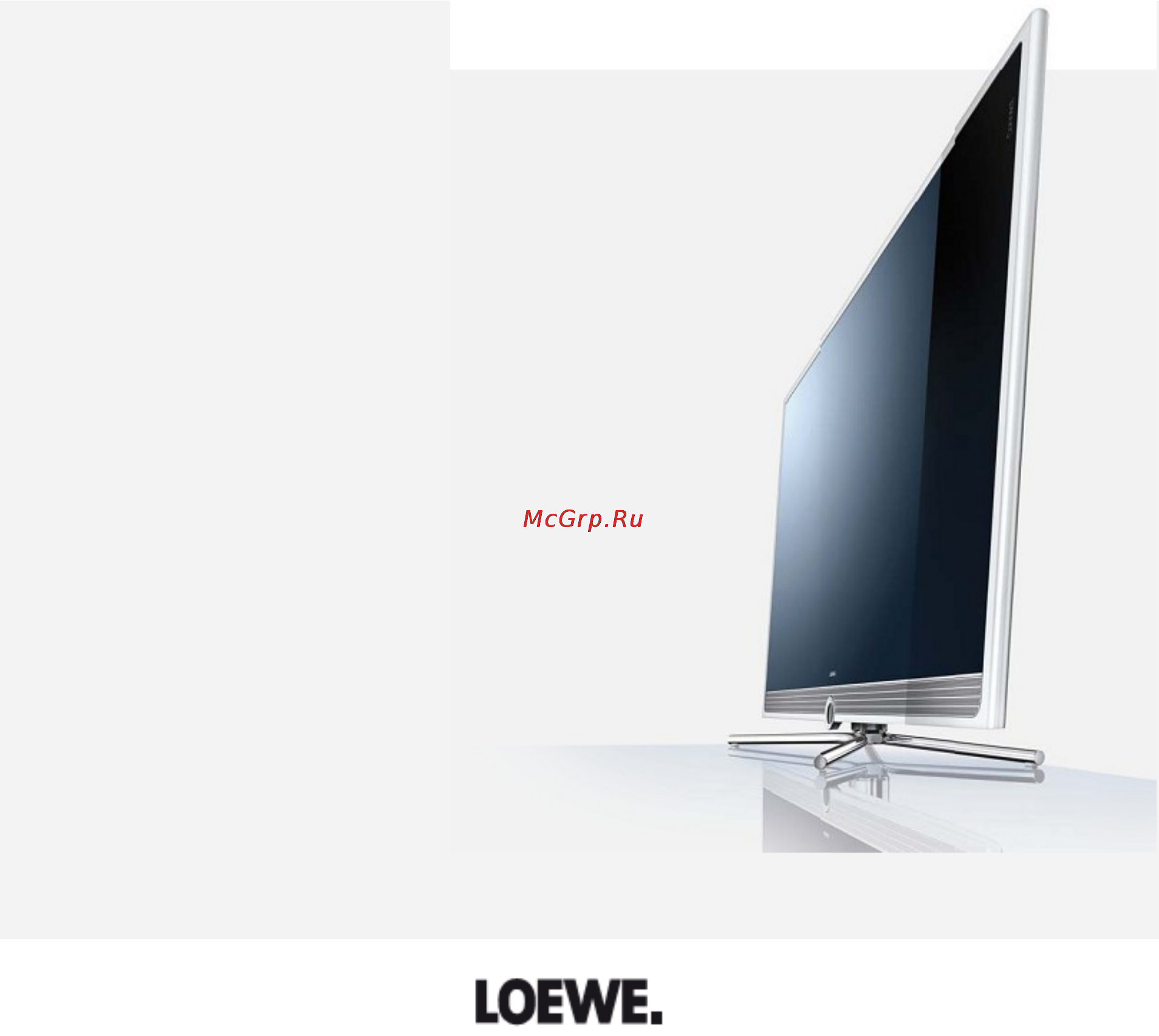 Loewe Connect 51408U82 White Инструкция по эксплуатации онлайн