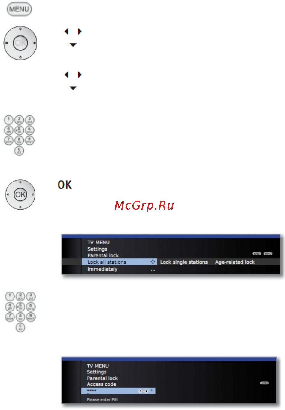 Loewe Connect 51408U82 White [80/231] Родительский контроль