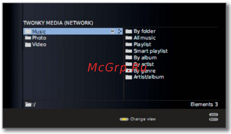 Loewe Connect 51408U82 White [97/231] Воспроизведение файлов из домашней сети