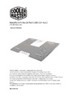 Cooler Master NotePalInfin S Инструкция по эксплуатации