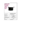 Port Designs Dusseldorf (400351) Black Инструкция по эксплуатации