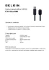 Belkin F3U166cp1.8M Bl Инструкция по эксплуатации