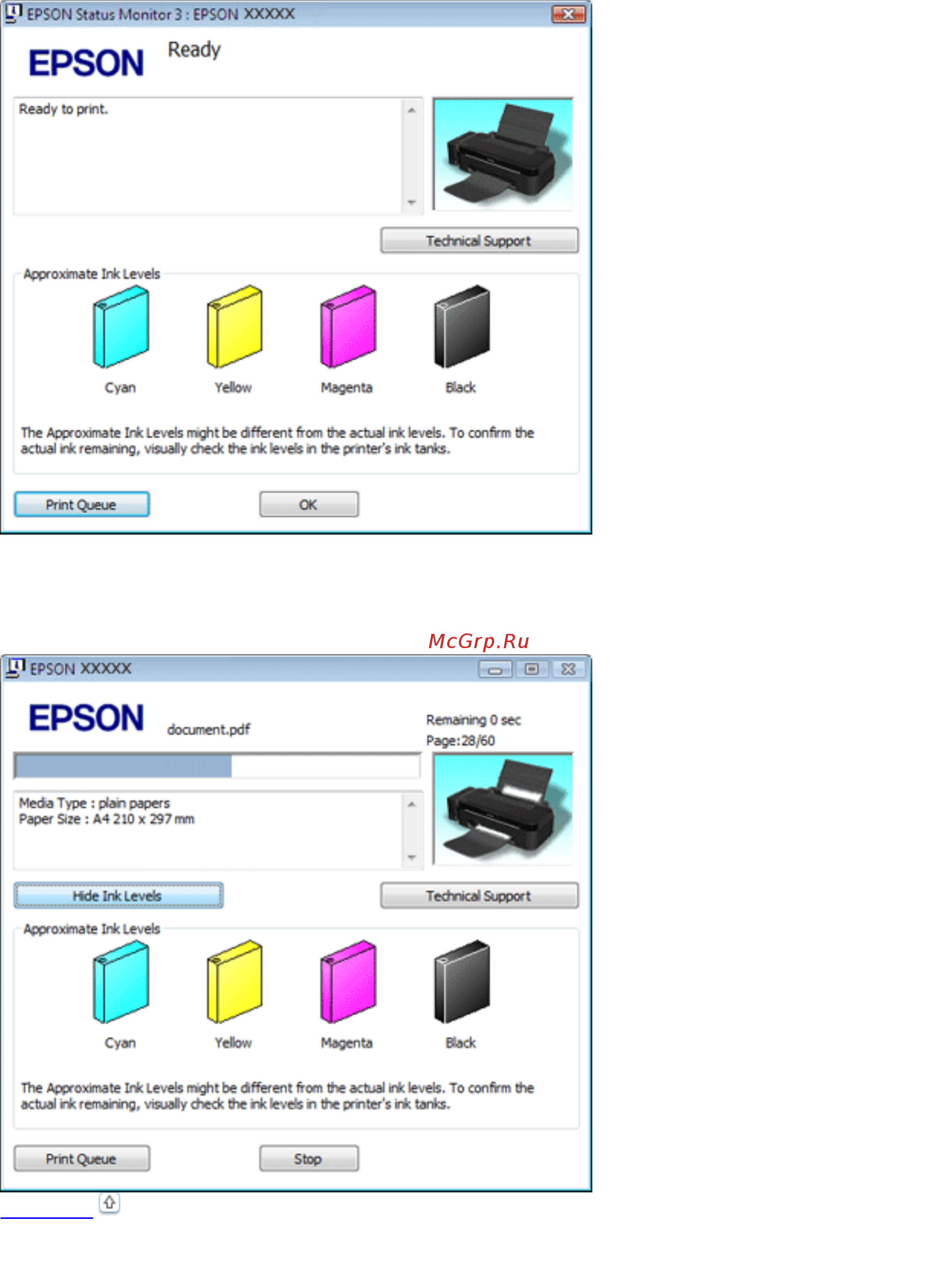 Epson L100 Инструкция по эксплуатации онлайн [9/40] 48793