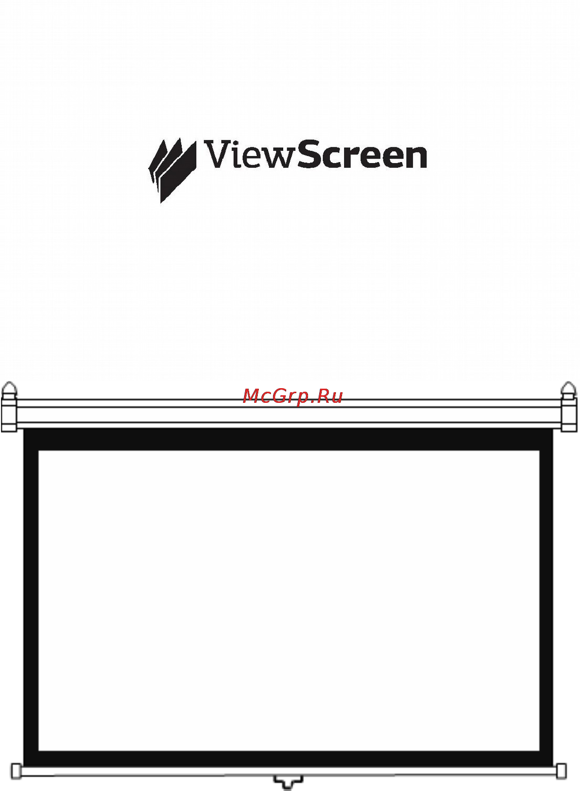 Viewscreen Scroll 203x153MW Инструкция по эксплуатации онлайн