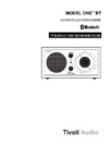 Tivoli Model One BT M1BTBBS Black/Black-Silver Инструкция по эксплуатации