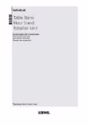 Loewe Rotation Unit Table I 40-55 71510B00 Инструкция по эксплуатации
