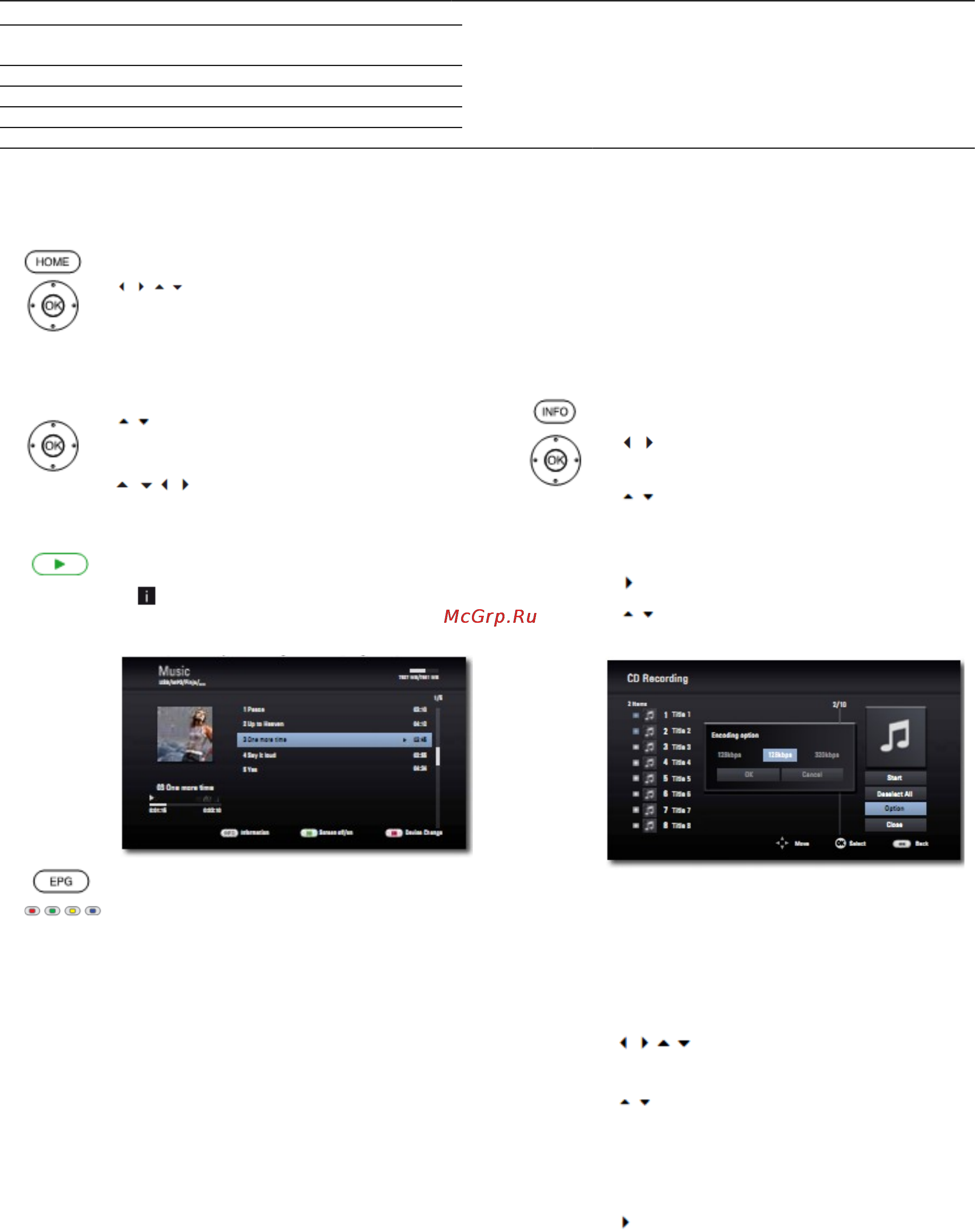 Loewe BluTech Vision 3D 53504L02 Black [35/49] Условия для аудиофайлов