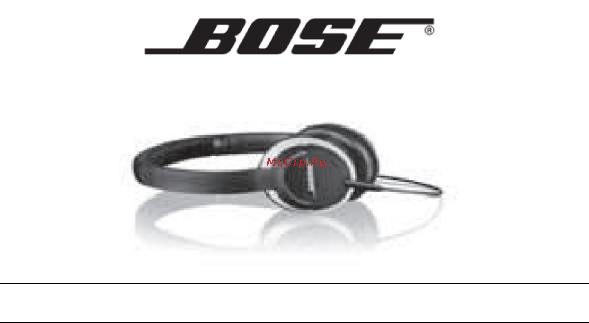 Bose OE2i White Инструкция по эксплуатации онлайн