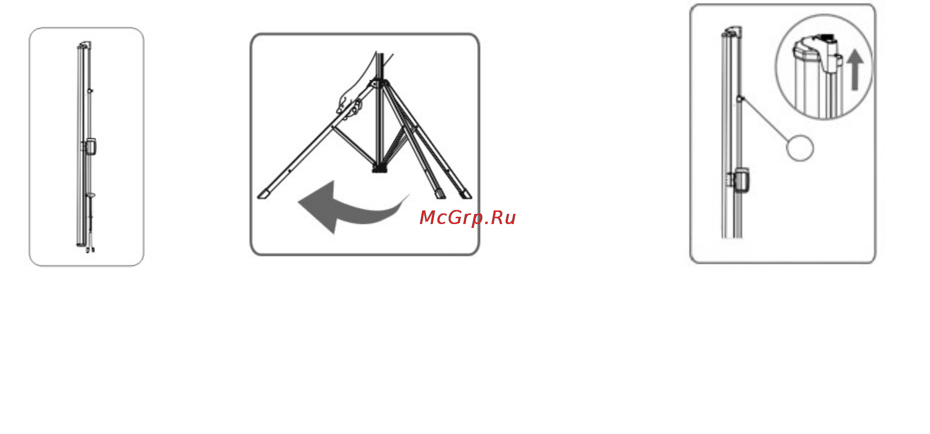 Viewscreen Clamp 160*160 MW [2/4] Эксплуатация экрана