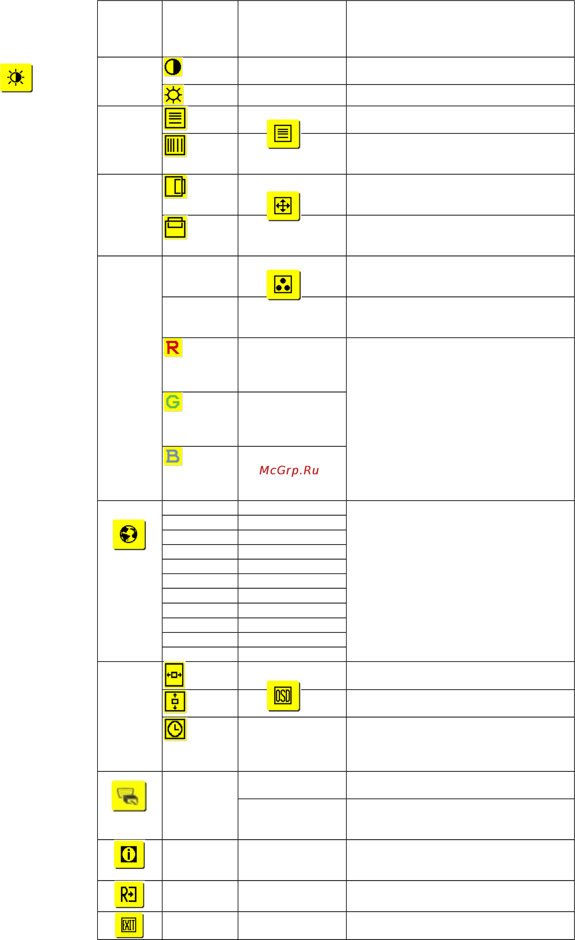 Acer AL 2216 Wsd [10/14] Экрана