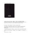 Huawei MediaPad Microfiber Black Инструкция по эксплуатации