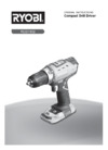 Ryobi rcd1802m (3001170) Инструкция по эксплуатации