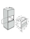 Miele H2661BP EDST/CLST Схема встраивания