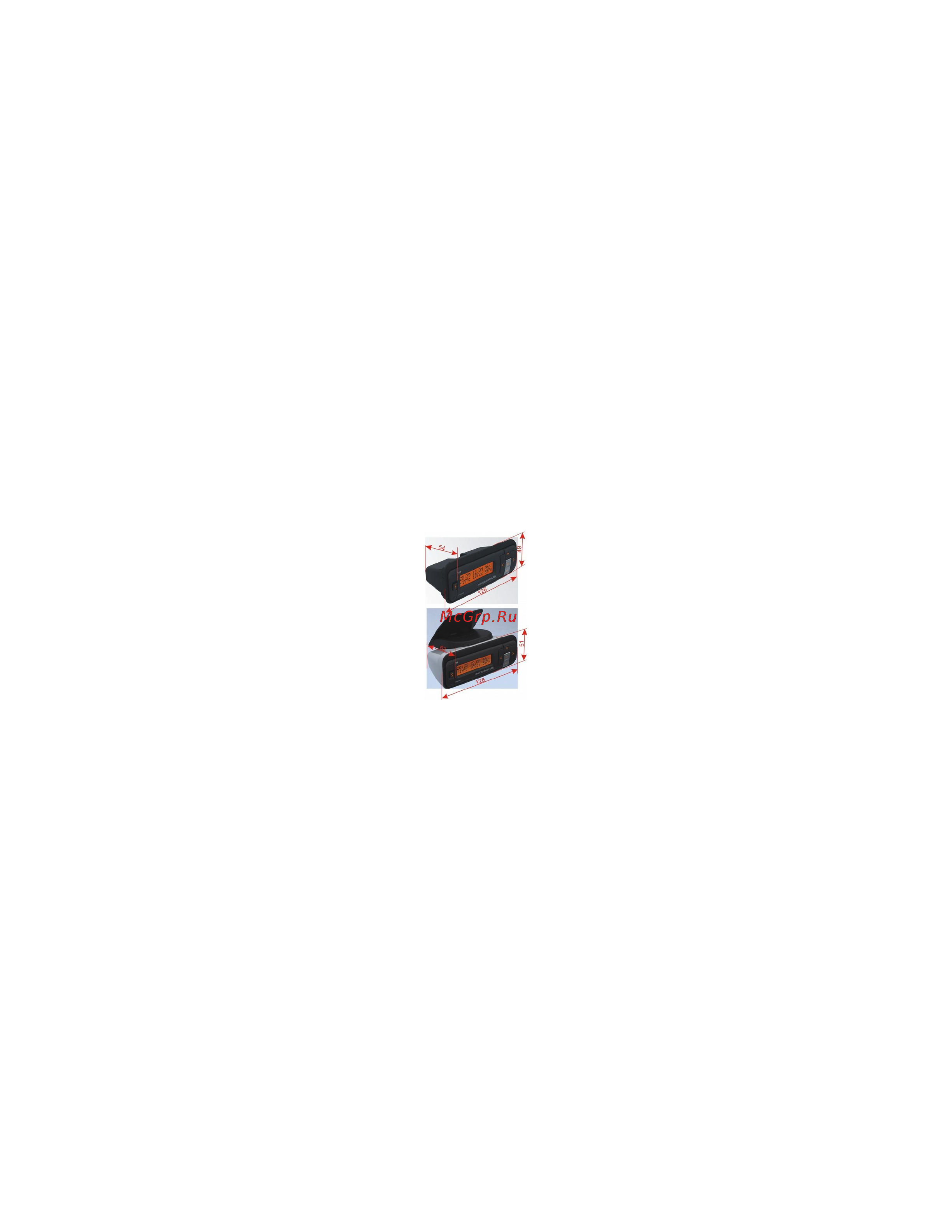 Multitronics VG1031GPL Размеры онлайн