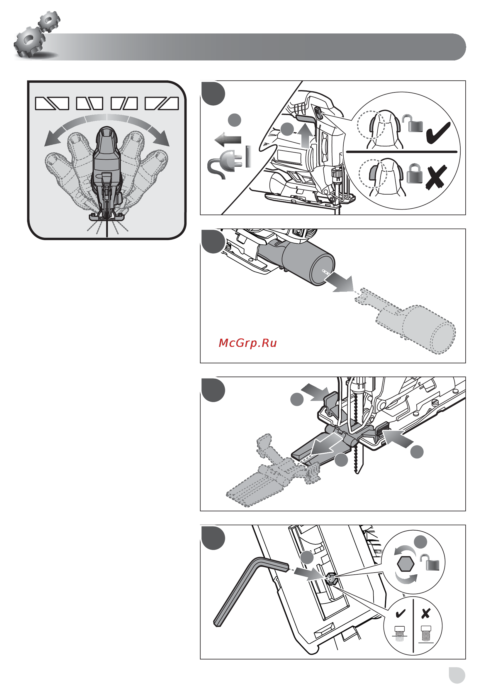 Ryobi rjs750g (3002215) [11/18] Operation