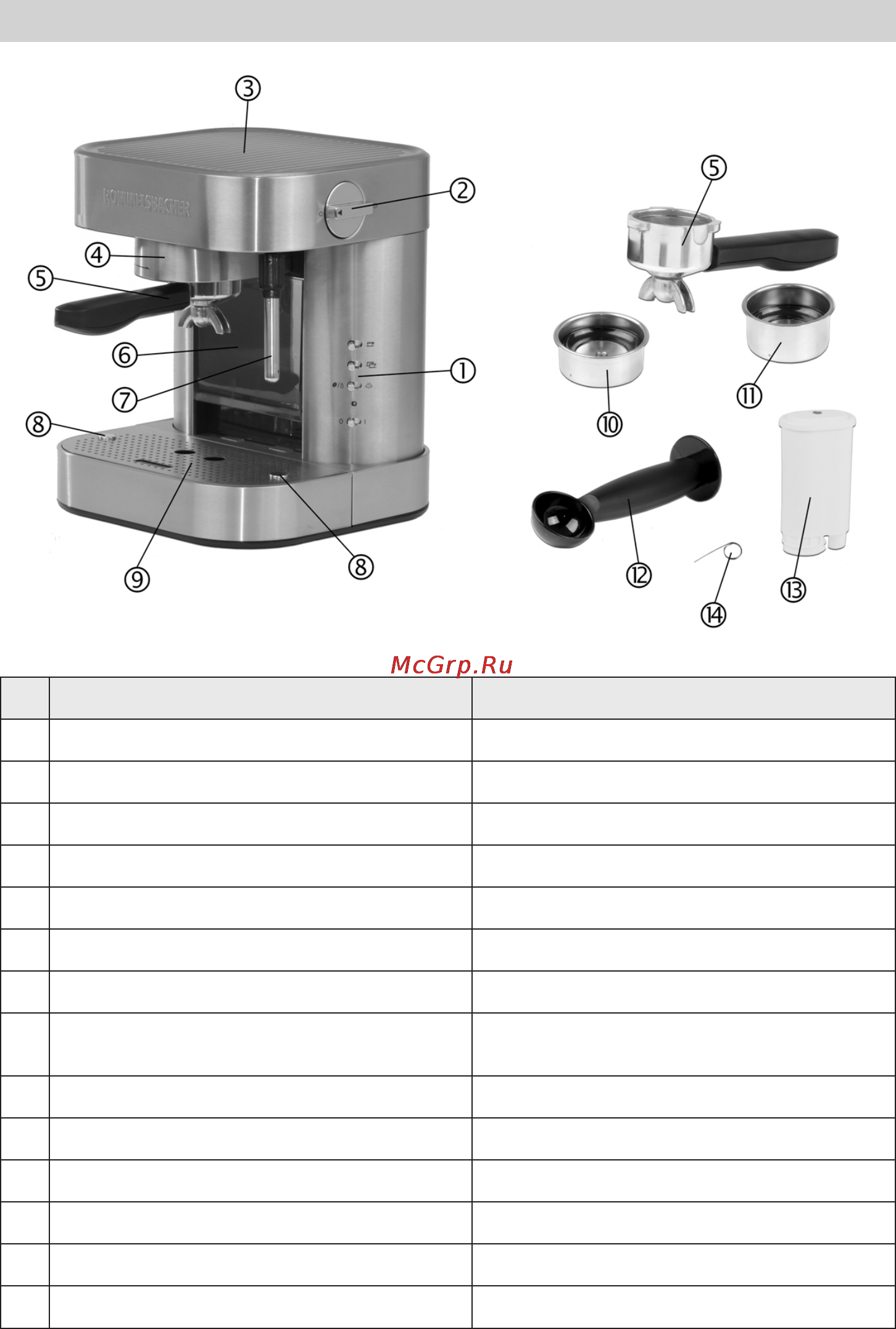Rommelsbacher eks 2000 [2/44] D produktbeschreibung gb product description