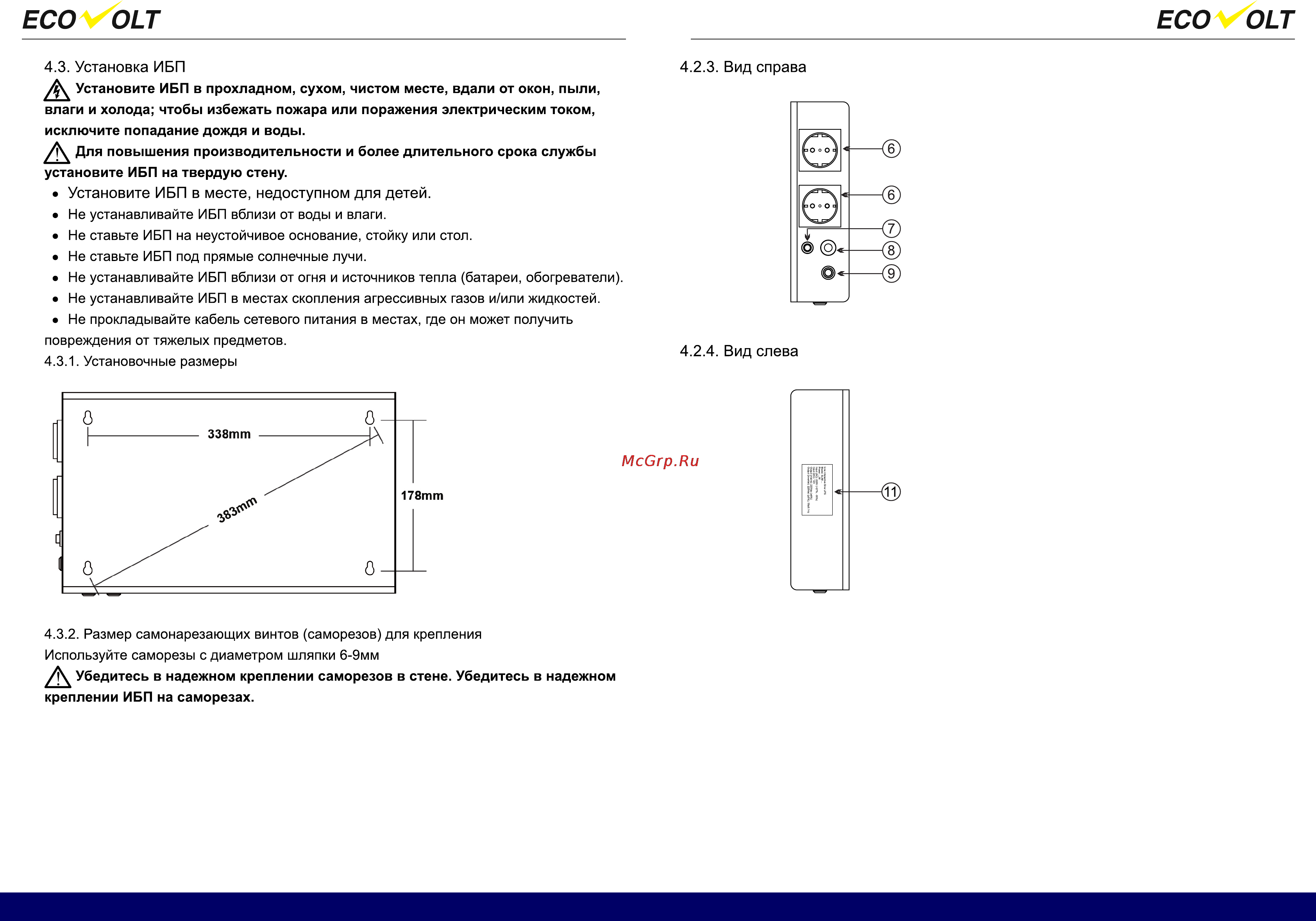 Ecovolt SLIM 300 [7/8] Page 7