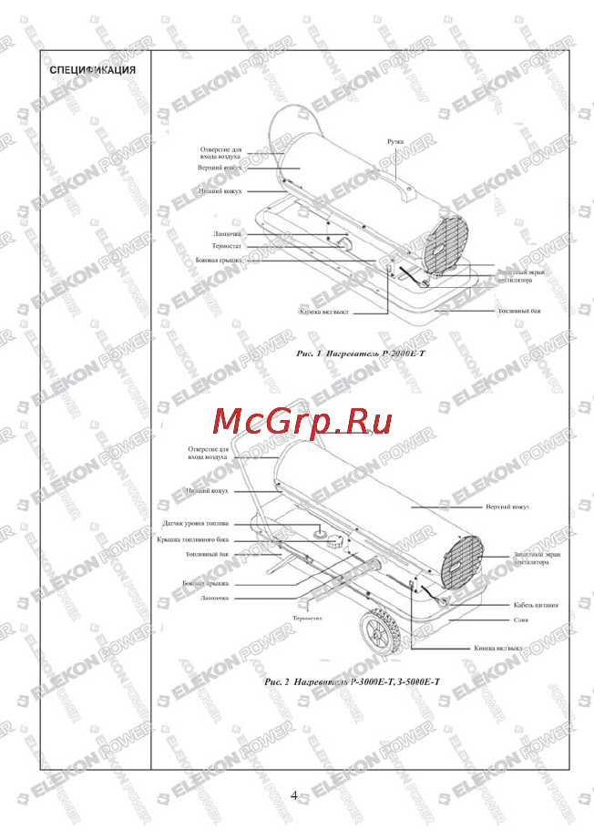 Kerona P-3000E-T [4/21] P 2000 3000 5000i_page_04