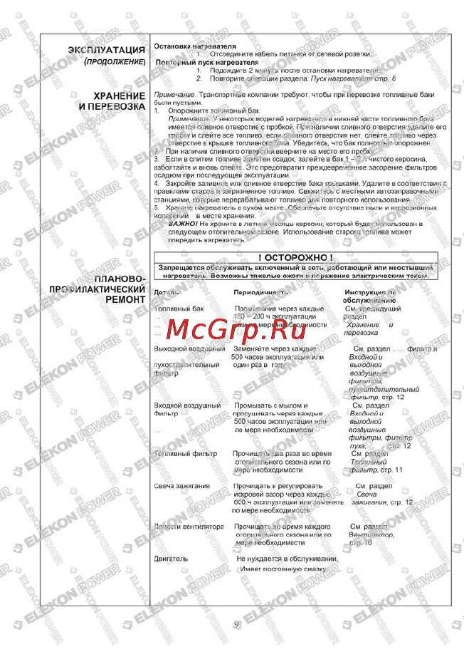 Kerona P-3000E-T [9/21] P 2000 3000 5000i_page_09