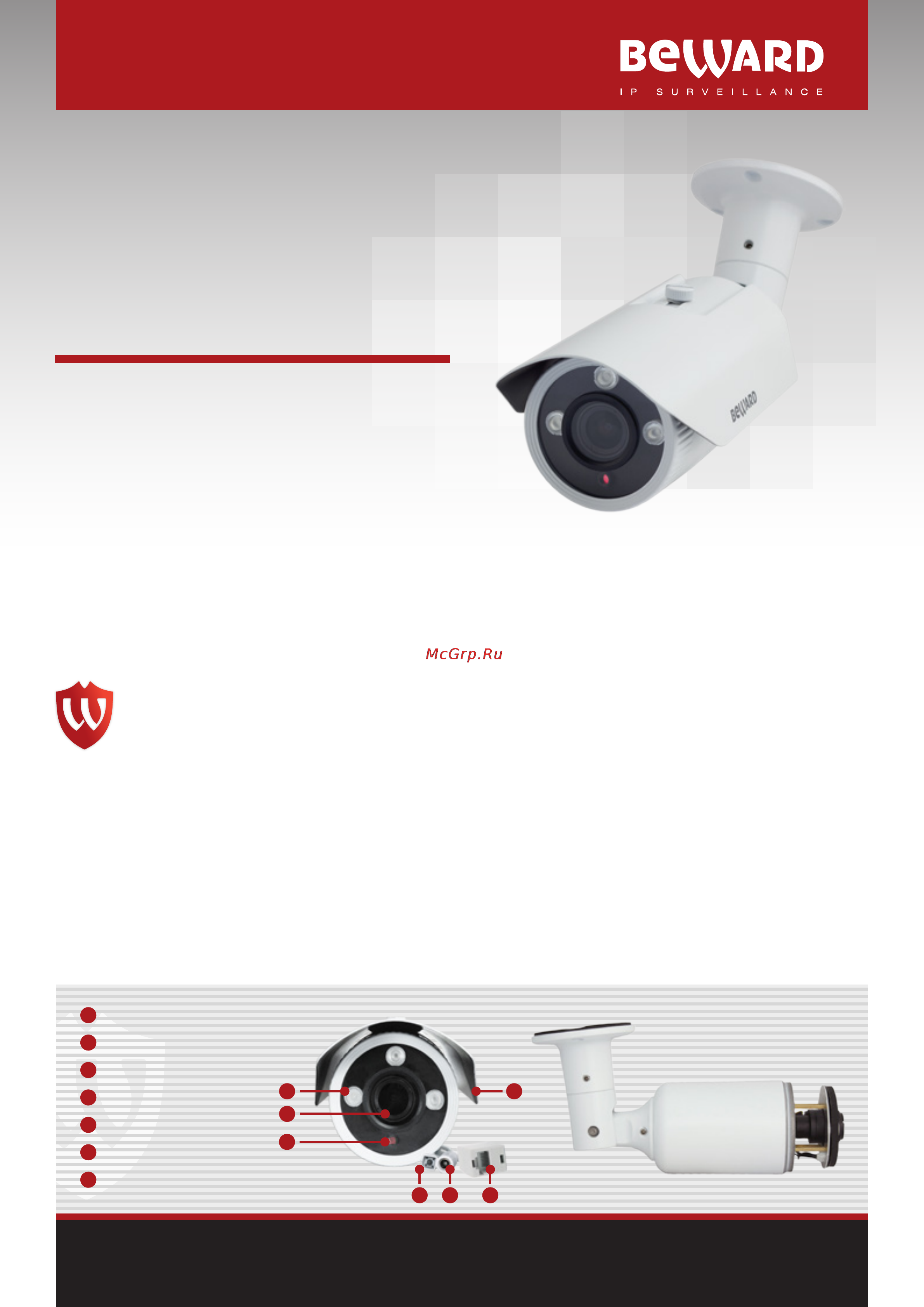 BEWARD B2710RVZ Технические характеристики онлайн