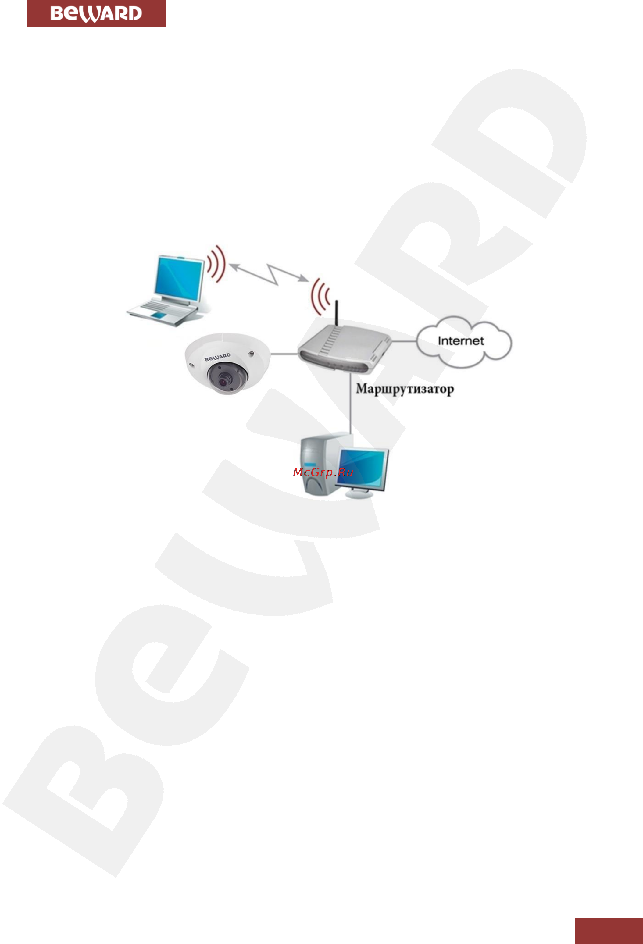 BEWARD B1710DM [10/73] Глава 4 установка и подключение ip камеры