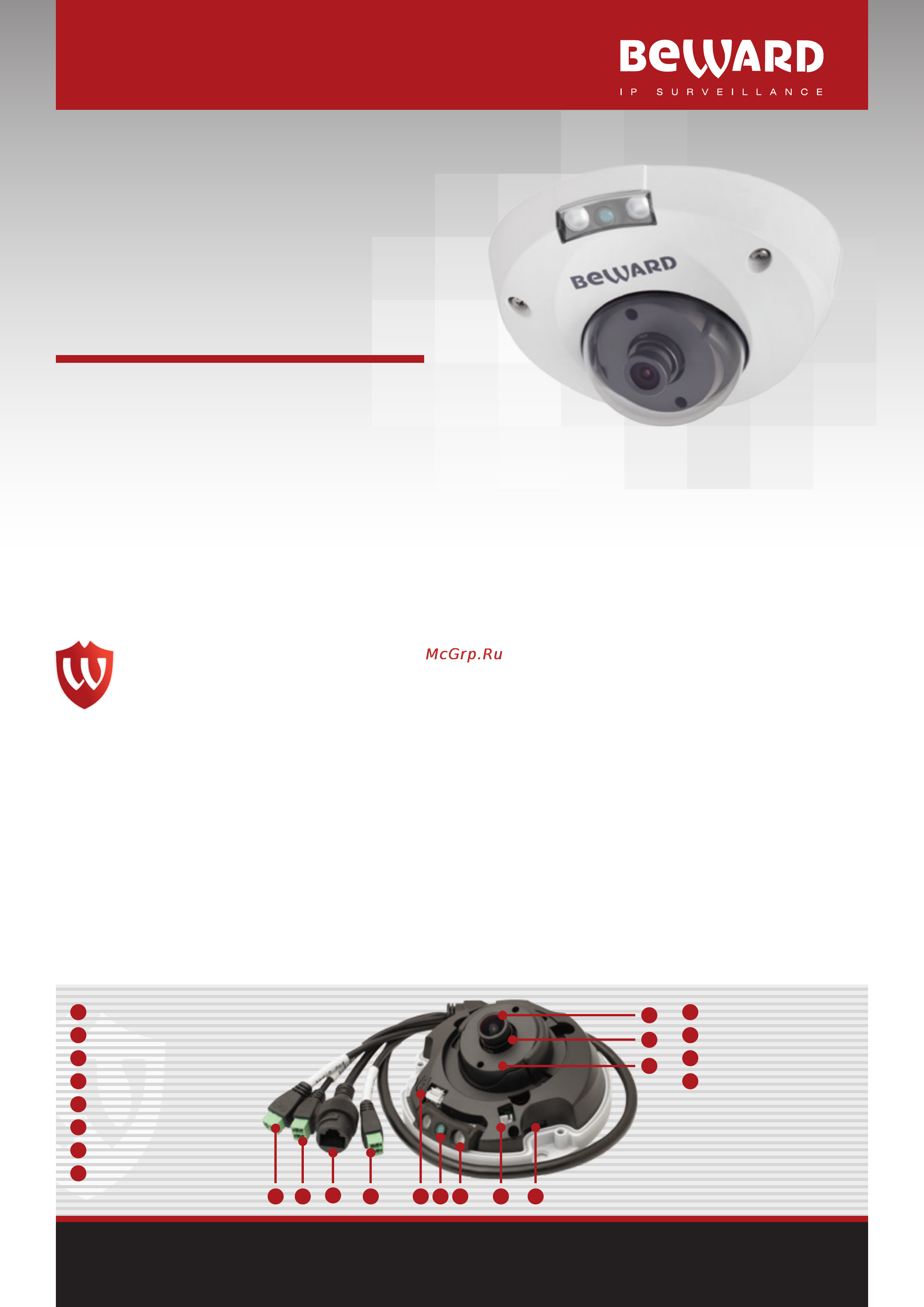 BEWARD B2710DMR Технические характеристики онлайн