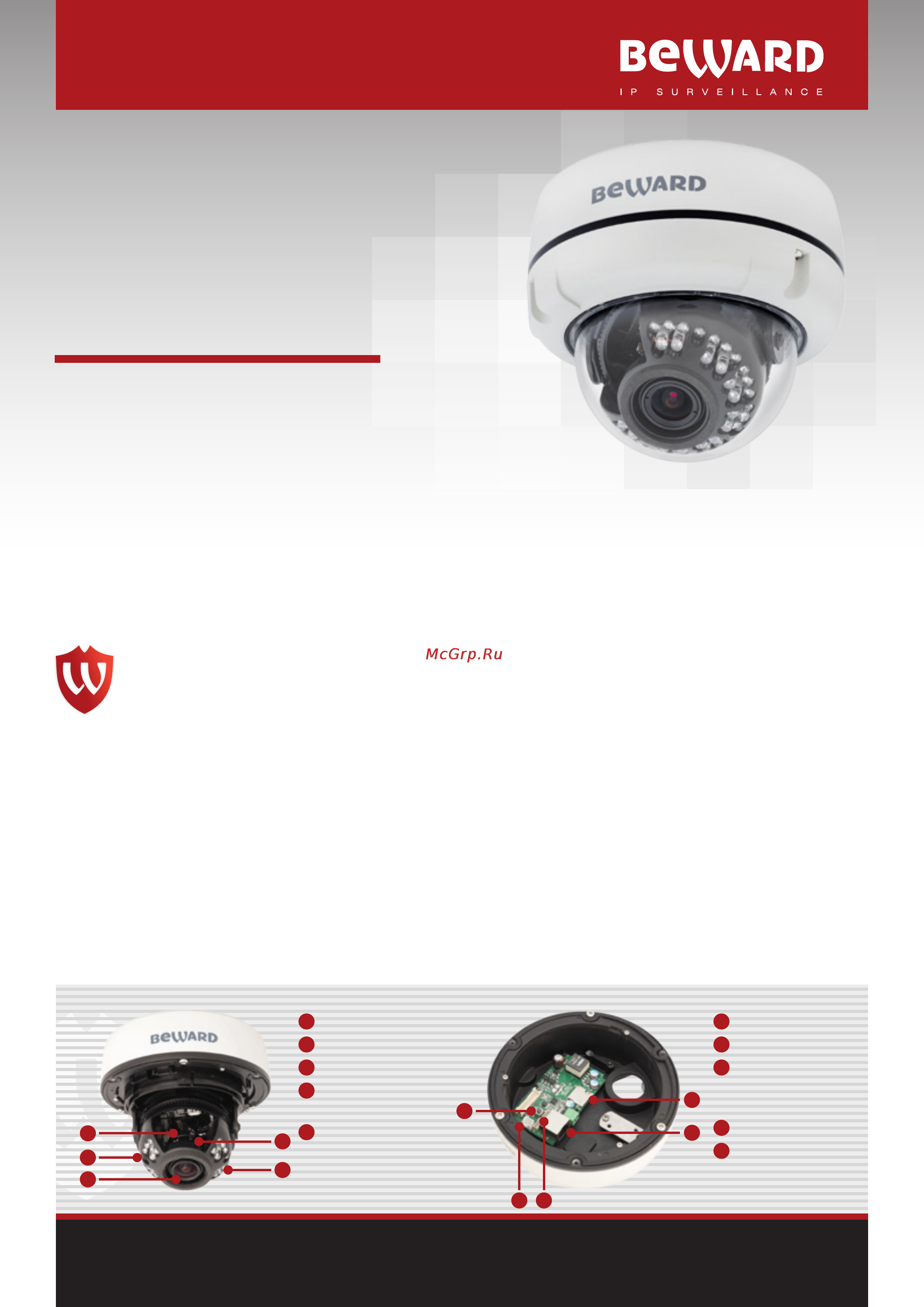 BEWARD B1710DV Технические характеристики онлайн